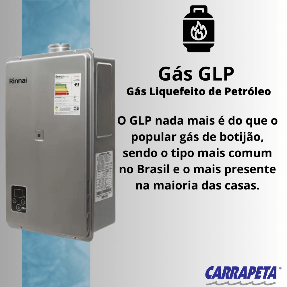 E271 GLP Prata Rinnai - carrapeta